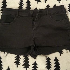 H&M Black Shorts